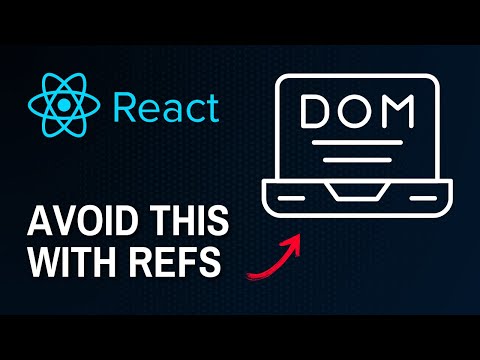 Correctly Using Refs With DOM Elements In React.js
