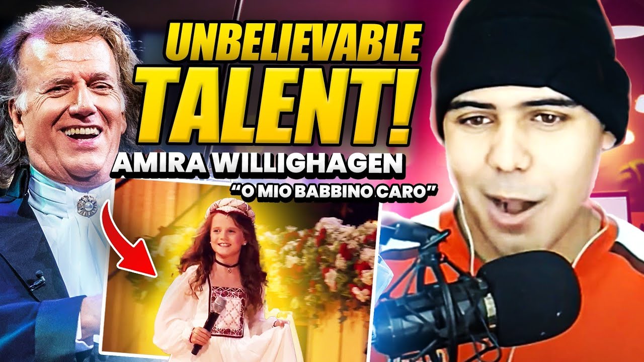 First Time Hearing | Amira Willighagen & André Rieu - O Mio Babbino Caro 