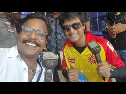 Natchatra Cricket Selfies From the Box | Badava Gopi