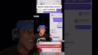 SPEED’s INLOVE WITH CENTRAL CEES VOICE😭 #ishowspeed #speed #centralcee