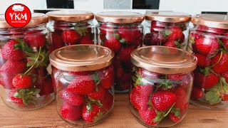 This is how I keep strawberries fresh for 2 years ❗ Winter Strawberry Recipe with All Tips ✋