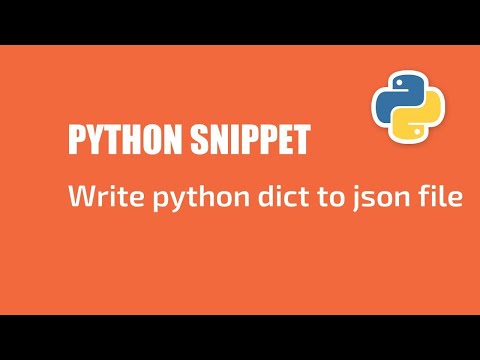 Write python dict