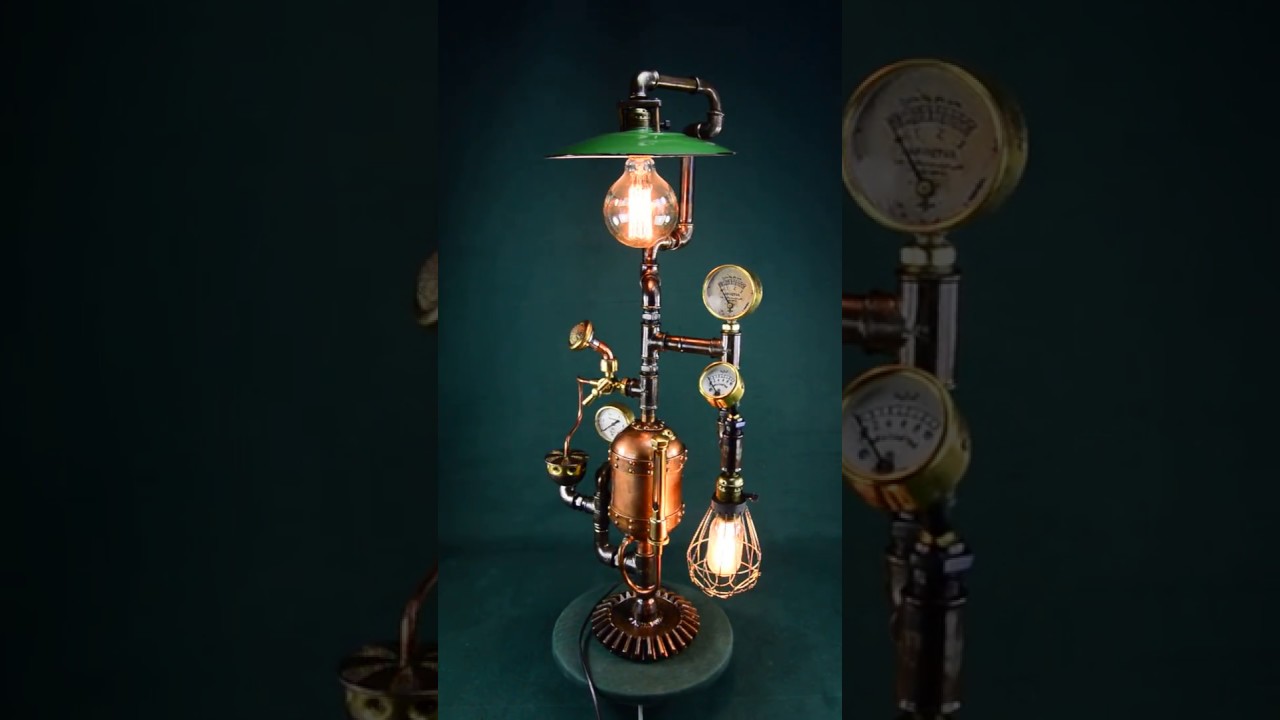 Steampunk Lampe