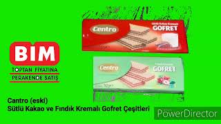 BİM - Centro (eski) Sütlü Kakao Kremalı Gofret ve Fındık Kremalı Gofret Reklamı (2018) Montaj