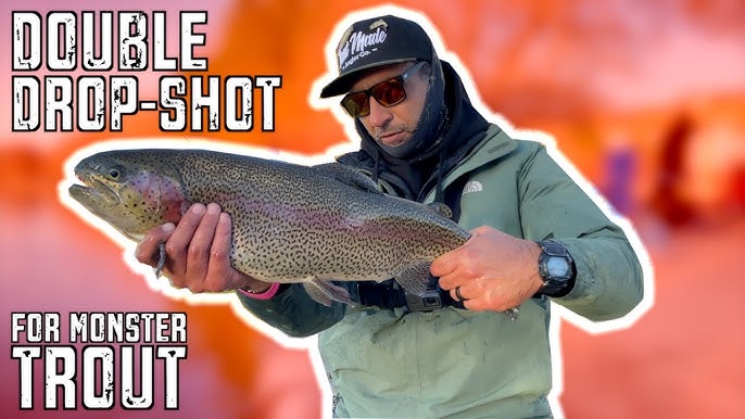 How To Drop Shot for TROUT  Santa Ana River Lakes 