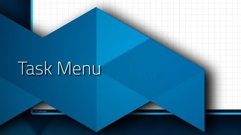 visTABLE®tutorial: Task Menu