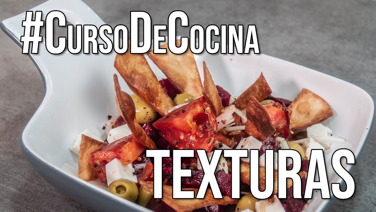 Texturas - Ensalada Griega - #CursoDeCocina