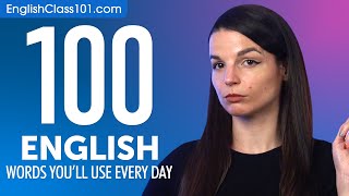 100 English Words You'll Use Every Day  Basic Vocabulary #50