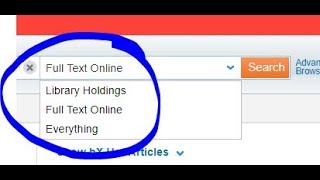 Searching the Catalog for Quick Reference Entries and Online Materials