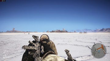 Ghost Recon: Wildlands - SR25 600m Known Point Test