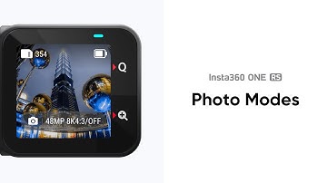 How to Use Photo Modes | Insta360 ONE RS Tutorial