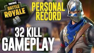 32 Kill Solo Squads!! Fortnite Battle Royale Gameplay - Ninja