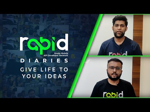 RAPID 2021- A Global API Challenge- RAPID Diaries- Give Life to Your Ideas