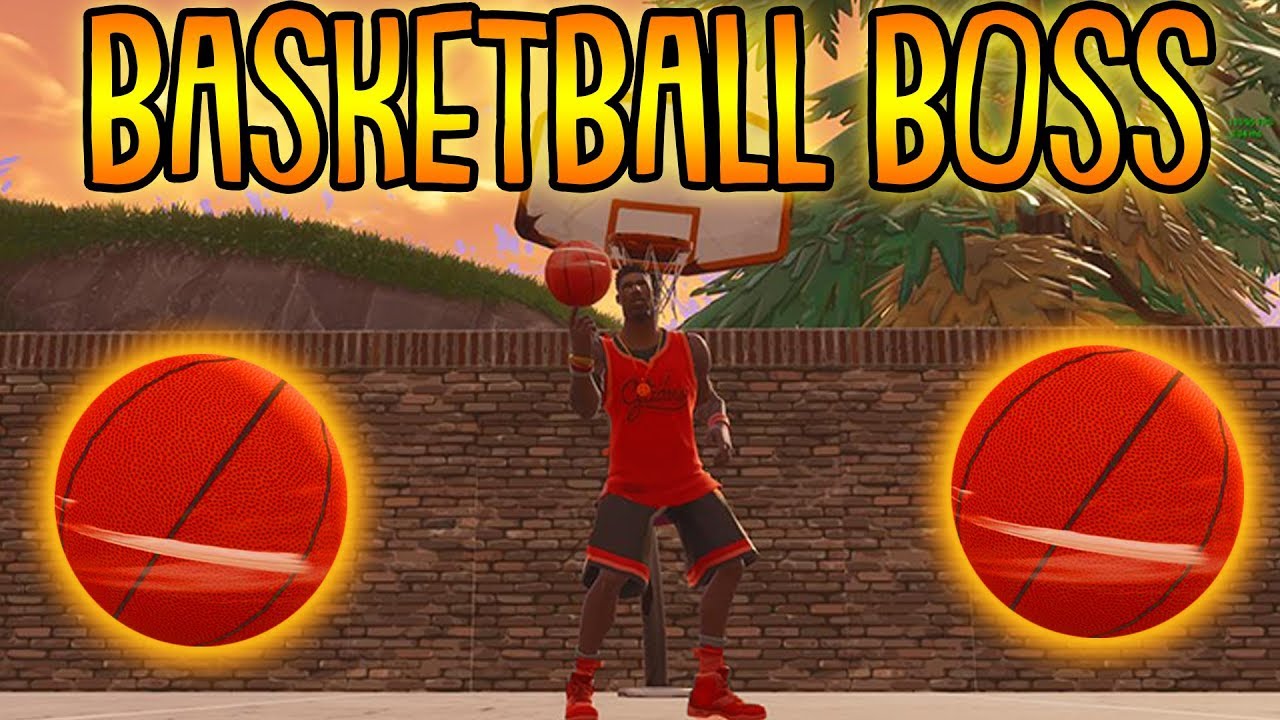 BASKETBALL BOSS CHALLENGE! Fortnite Battle Royale YouTube