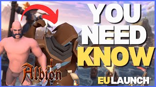 Albion Online | Things Every Player Needs to Know | EU Server Launch