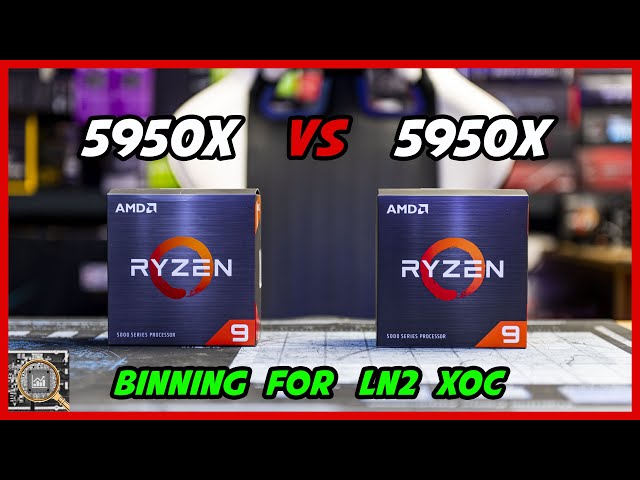 How to bin a Ryzen 9 5950X for Extreme Overclocking - YouTube