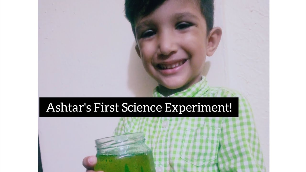 Ashtar's First Science Experiment|Vlog | For You #dailyvlog #family #vlog #nurseryrhymes #youtube