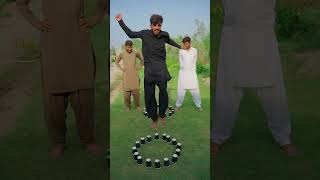 Jump Backward 😀 #funchallenge #shorts