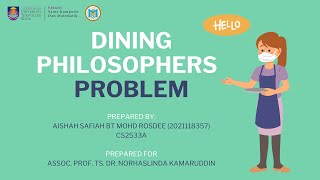 THE DINING PHILOSOPHERS PROBLEM EXPLAINED!