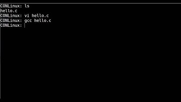 Compiling a C Program in Linux Terminal (using GCC)