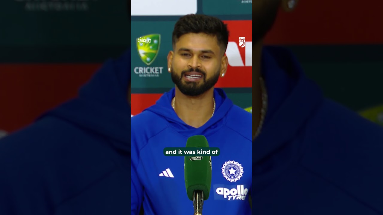 Shreyas Iyer explains his change in stance 