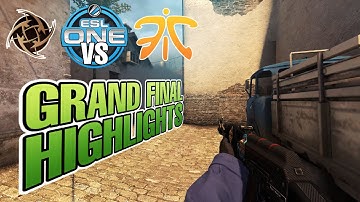 CS:GO NiP vs fnatic - ESL ONE COLOGNE 2014 GRAND FINAL HIGHLIGHTS