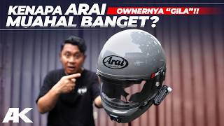 TERBONGKAR! Inilah Sebab Kenapa Helm Arai Mahal! #AtenxKatros