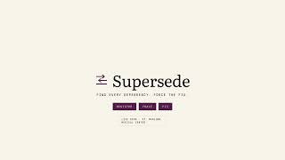 SuperSede Demo Video - OpenAI Build Week Submission