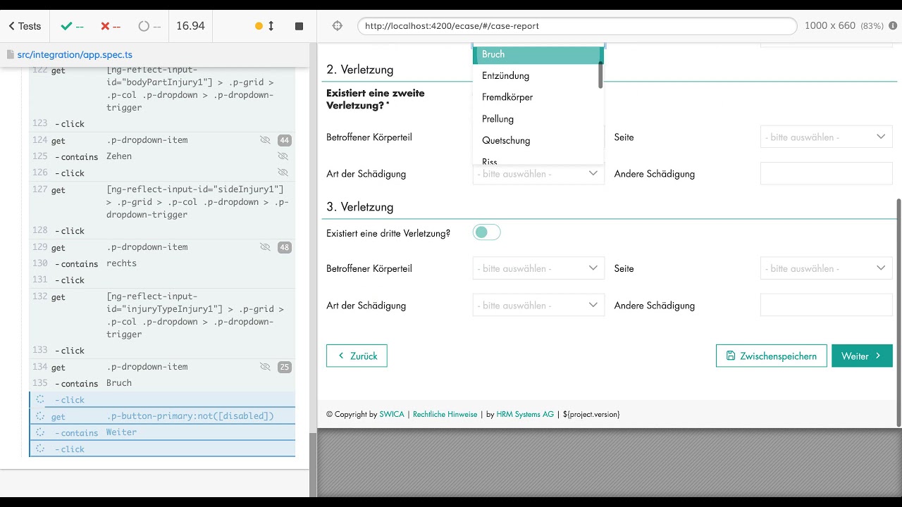Cypress Test in an Angular Application - YouTube