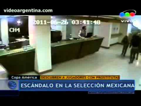 Video de las supuestas prostitutas en el hotel de la Sub-22 Mexicana