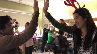 Mannequin Challenge Holiday Health Care Edition