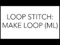 Crochet Tutorial: The Loop Stitch (ML)