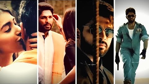 Mere Sapno Ki Rani Kab Aayegi Tu X The Box | Allu Arjun Attitude😎 Status |Boys Transformation Status