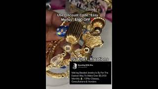 Make over $5,000 🤑 monthly making handmade Gold Filled Beaded Jewelry!!!!