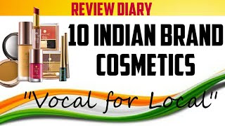 10 Indian brand cosmetics || Vocal for Local || Made in India|| Review Diary screenshot 4