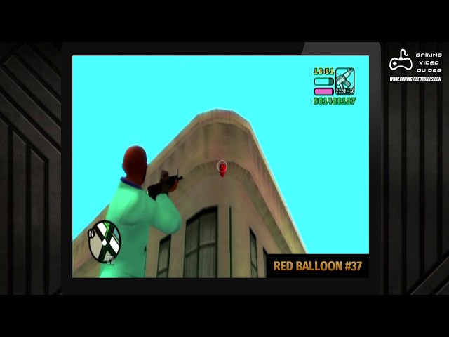 GTA Vice City - Cadê o Game - Mapa Red Balloons