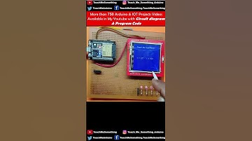 ESP32 TFT LCD Shiel Touch Screen Testing