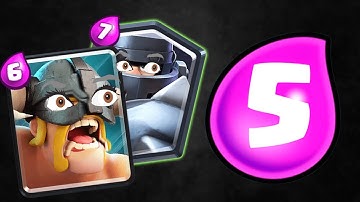Stop This Combo (MKnight+EBarbs) with 5 ELIXIR