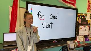 COMBINATION "ar": Saxon Phonics Lesson #71