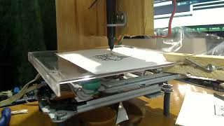 Arduino DVD stepper 2D bed plotter