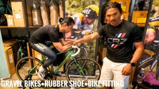 Gravel Bike Fit & Rubber shoes
