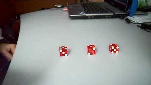 Dice Stacking - Backhand Scoop