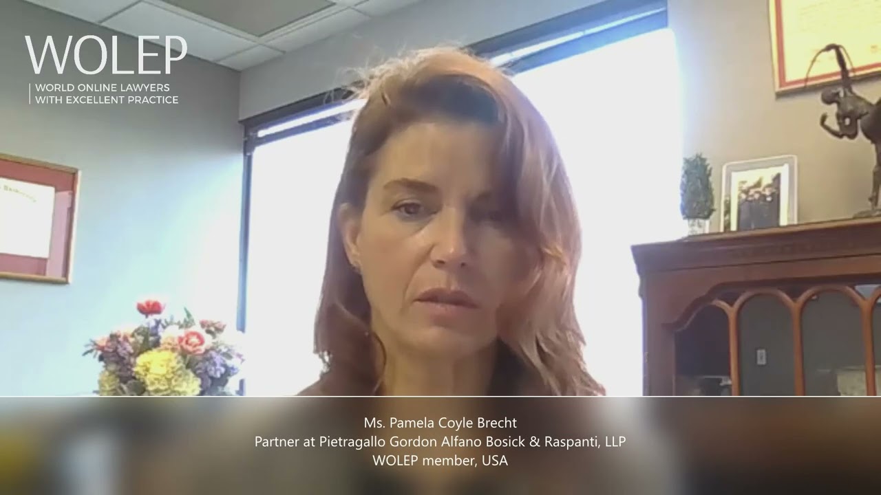 Ms. Pamela Coyle Brecht (WOLEP member, USA): "Whistleblowers come to us with a concern"