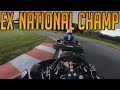 Intense Kart Race Against Ex-National Champion