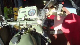 Harley-Davidson Mt350 Start Up With A Dellorto Carburettor