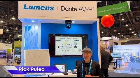 Lumens @ InfoComm 2024: BYOM Dante Solution With Shure | Lumens ProAV