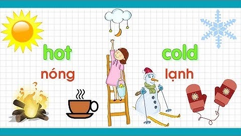 Học từ vựng tiếng Anh - Các cặp tính từ đối lập thường gặp