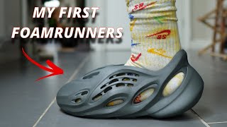 YEEZY FOAM RUNNER "CARBON" REVIEW!