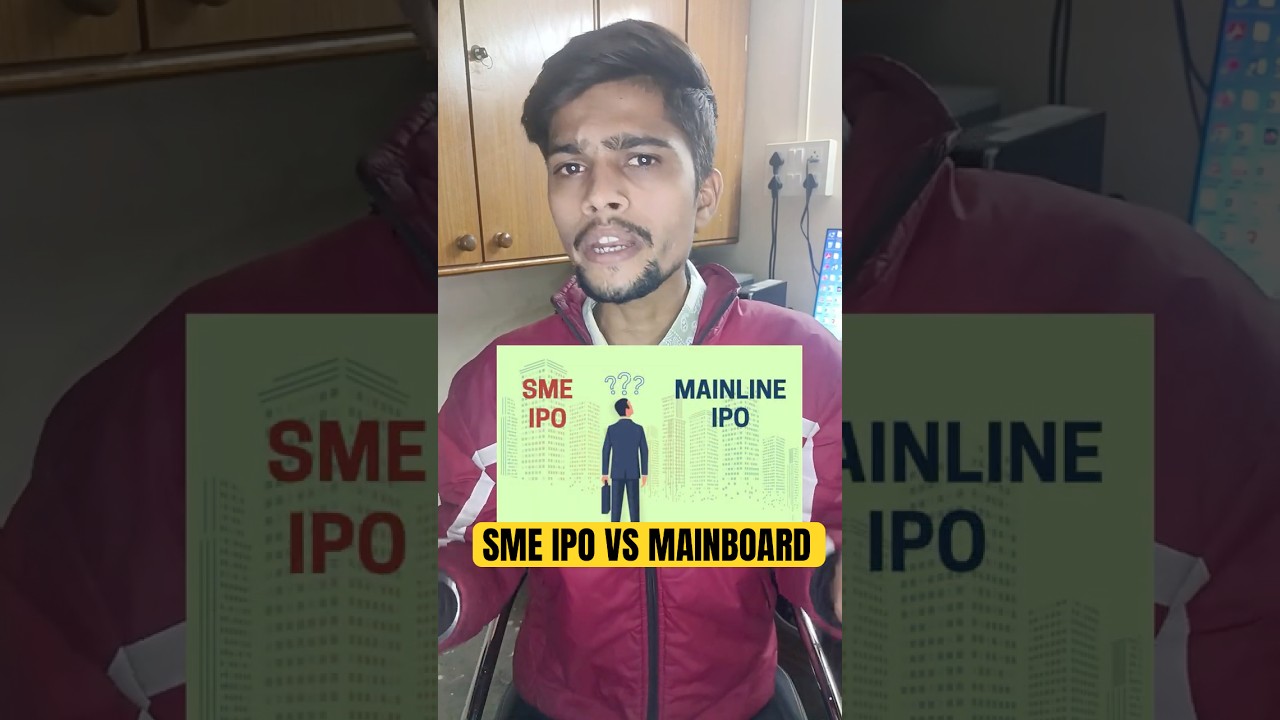 SME IPO vs Mainboard IPO 🤔 | Stock Market For Beginners | IPO Explained 