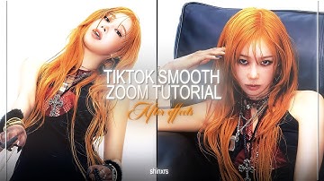 Tiktok Style Smooth OUT Zoom Tutorial  || After Effects